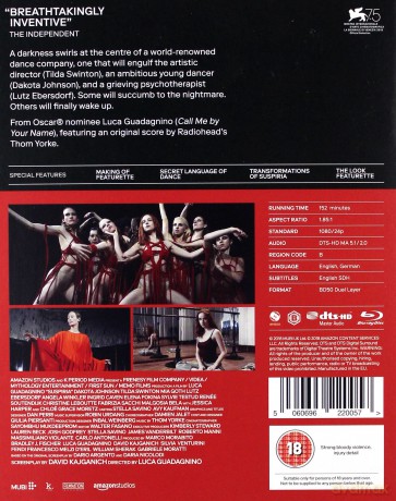Suspiria [Blu-Ray]