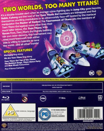 Teen Titans Go! Vs. Teen Titans [Blu-Ray]