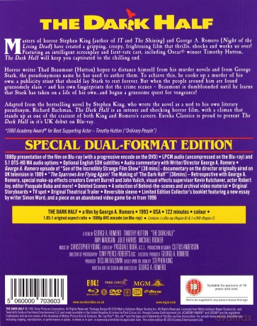 The Dark Half (Mroczna połowa) [Blu-Ray]+[DVD]