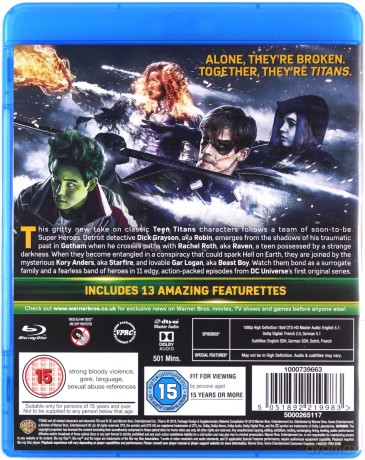 Titans Season 1 [2xBlu-Ray]