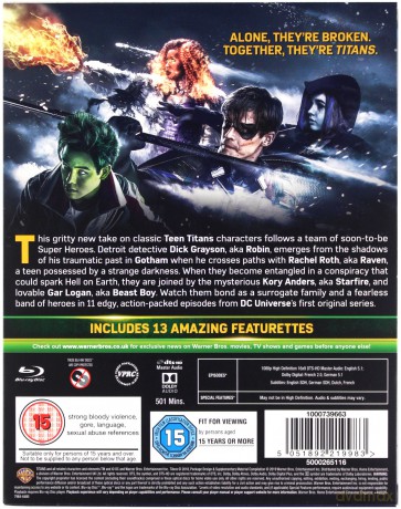 Titans Season 1 [2xBlu-Ray]