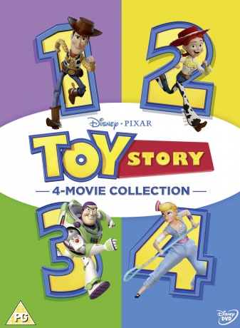 Toy Story 1-4 Complete [4DVD]