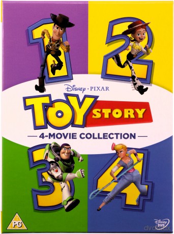 Toy Story 1-4 Complete [4DVD]
