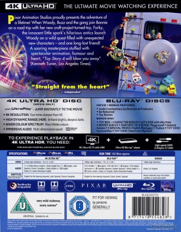 Toy Story 4 [Blu-Ray 4K]+[Blu-Ray]