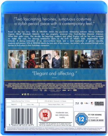 Vita And Virginia [Blu-Ray]