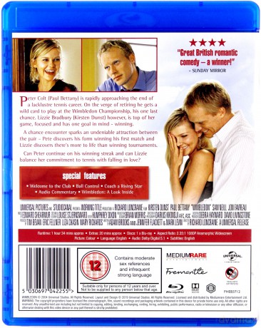 Wimbledon [Blu-Ray]