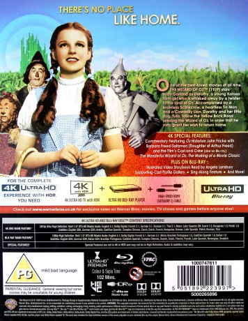 Czarnoksiężnik z Krainy Oz (1939) [Blu-Ray 4K]+[Blu-Ray]