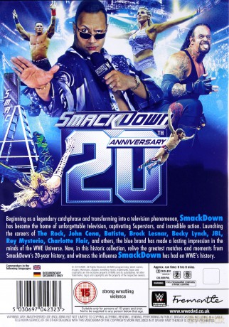 WWE: Smackdown 20th Anniversary [2DVD]