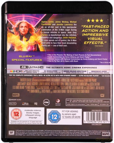 X-Men: Mroczna Phoenix [Blu-Ray 4K]+[Blu-Ray]