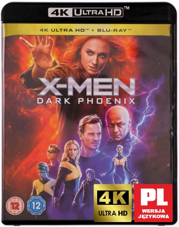 X-Men: Mroczna Phoenix [Blu-Ray 4K]+[Blu-Ray]