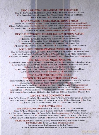 Whitesnake: Slip Of The Tongue (Super Deluxe) [BOX] [6CD]+[DVD]