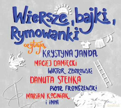 Wiersze i Bajki, Rymowanki Krystyna Janda, Maciej Damięcki, Wiktor Zborowsi [CD]