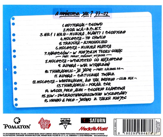 Miejska Muzyka Prezentuje: A Pamiętasz Jak? 97-02 [CD]