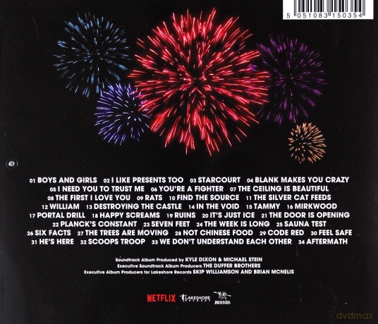 Stranger Things 3 soundtrack (Kyle Dixon And Michael Stein) [CD]