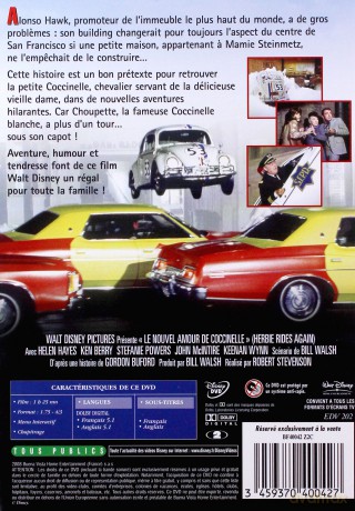Herbie Rides Again (Garbi znowu w trasie) (Disney) [DVD]