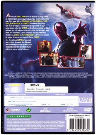 Avengers: Age of Ultron (Avengers: Czas Ultrona) [DVD]