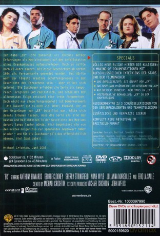 Ostry dyżur Sezon 1 [7DVD]