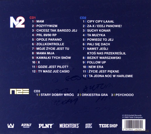 TEDE: Note2 + Note2 Errata (Limited) [3CD]