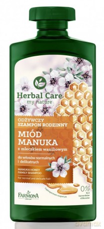 Farmona Herbal Care Szampon rodzinny odżywczy Miód Manuka 500 ml