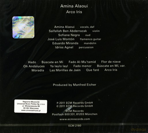 Amina Alaoui Ensemble: Arco Iris [CD]