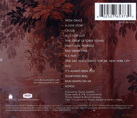Thomas Dybdahl: Songs [CD]
