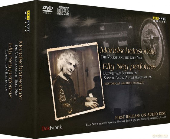 Elly Ney: Elly Ney Performs Ludwig Van Beethoven Sonate No. 12 A Flat Major. Op. 26 - Historical Archive Footage [3CD]