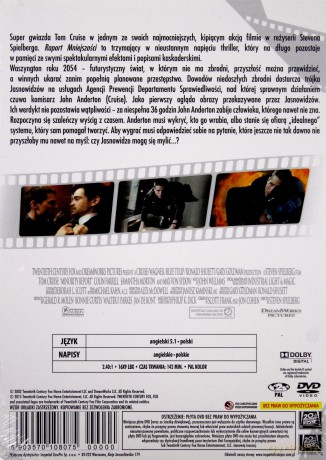 Raport mniejszości (polski lektor) [DVD]