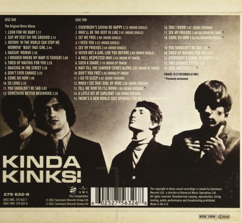 Kinks: Kinda Kinks [2CD]