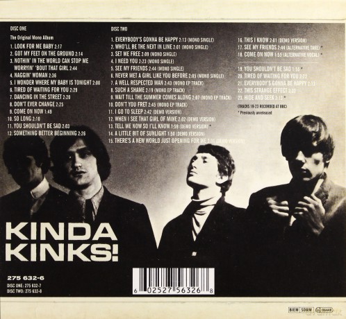 Kinks: Kinda Kinks [2CD]