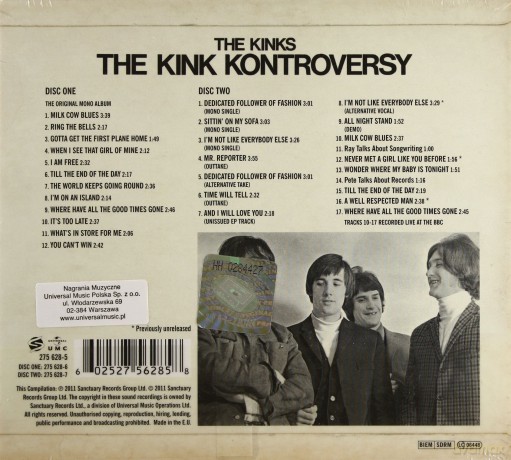 Kinks: Kink Kontroversy (digipack) [2CD]