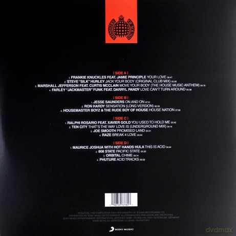 Ministry Of Sound - Origins Of House [2xWinyl]
