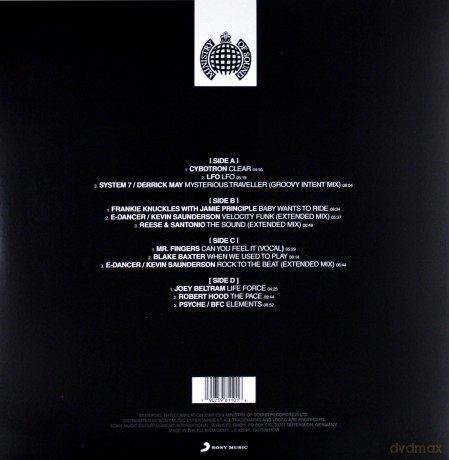 Ministry Of Sound - Origins Of Techno [2xWinyl]