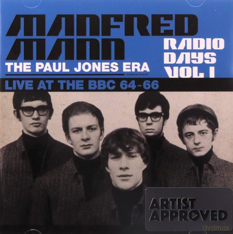 Manfred Mann: Radio Days Vol. 1 - The Paul Jones Era. Live At The BBC 64-66 [2CD]