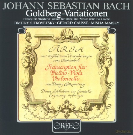 Js Bach: Sitkovetskycaussemaisky [CD]