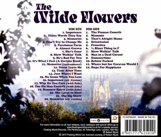 Wilde Flowers: The Wilde Flowers [CD]