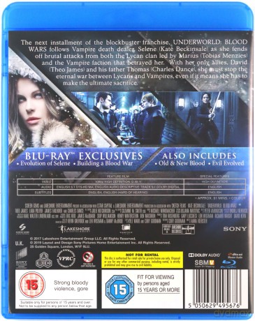 Underworld: Blood Wars (Wojny krwi) [Blu-Ray]