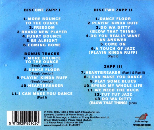 Zapp: Zapp I / Zapp II / Zapp III [2CD]