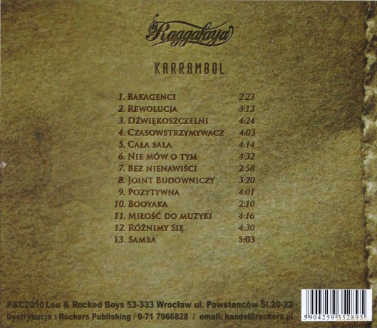 Raggafaya: Karrambol [CD]