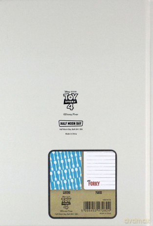 Toy Story 4 Sztuciek Notes A5