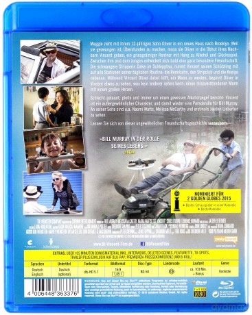 St. Vincent (Mów mi Vincent) [Blu-Ray]