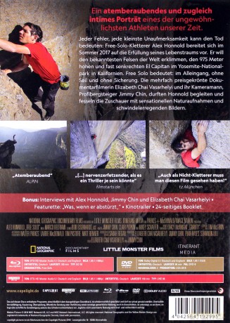Free Solo (Free Solo: ekstremalna wspinaczka) (Limited) [Blu-Ray 4K]+[Blu-Ray]+[DVD]