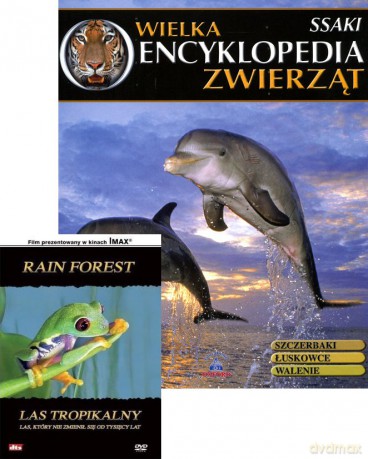 Wielka Encyklopedia Zwierząt 03 Ssaki / Las tropikalny [książka]+[DVD]