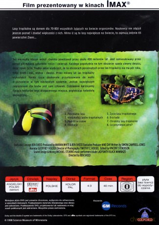 Wielka Encyklopedia Zwierząt 03 Ssaki / Las tropikalny [książka]+[DVD]