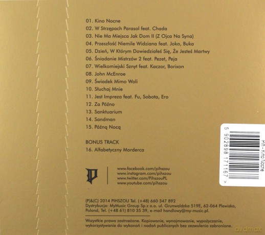 Pih: Kino Nocne 2019 [CD]