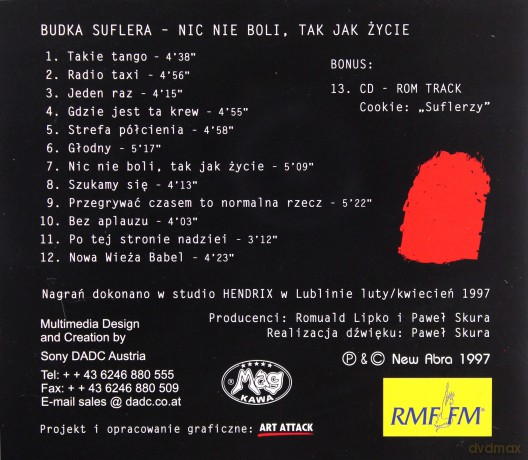 Budka Suflera: Nic Nie Boli Tak Jak Życie [CD]
