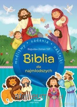 Biblia dla najmłodszych. Modlitwy, zadania... [KSIĄŻKA]