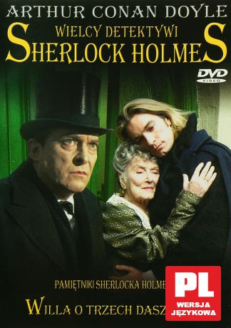 Sherlock Holmes 22: Willa o Trzech Daszkach (Wielcy Detektywi) [DVD]