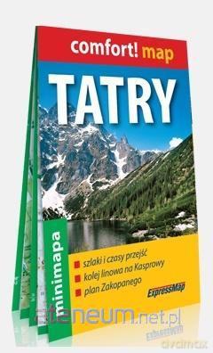Comfort! map Tatry. Mapa turystyczna 1:27 000
