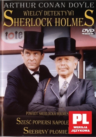 Sherlock Holmes 13: Srebrny Płomień / Sześć Popiersi Napoleona (Wielcy Detektywi) [DVD]