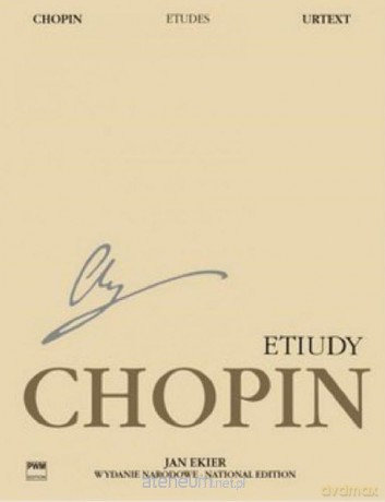 Etiudy na fortepian - Fryderyk Chopin [KSIĄŻKA]
